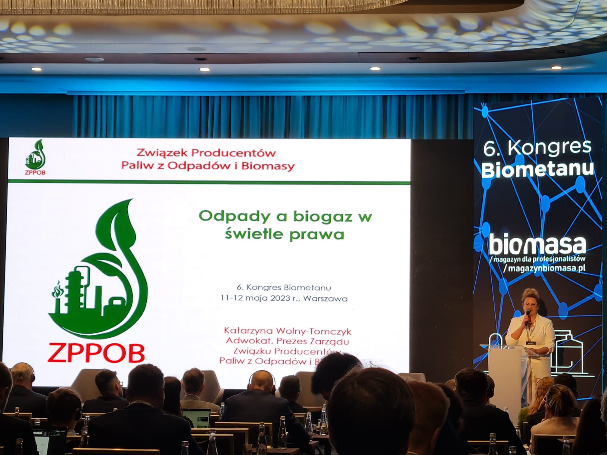 ZPPOB na 6. Kongresie Biometanu