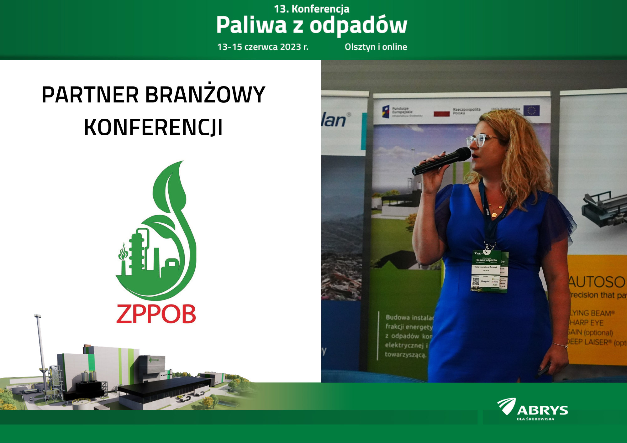 13. Konferencja Paliwa z Odpadów, 13-15 czerwca 2023 r., Olsztyn