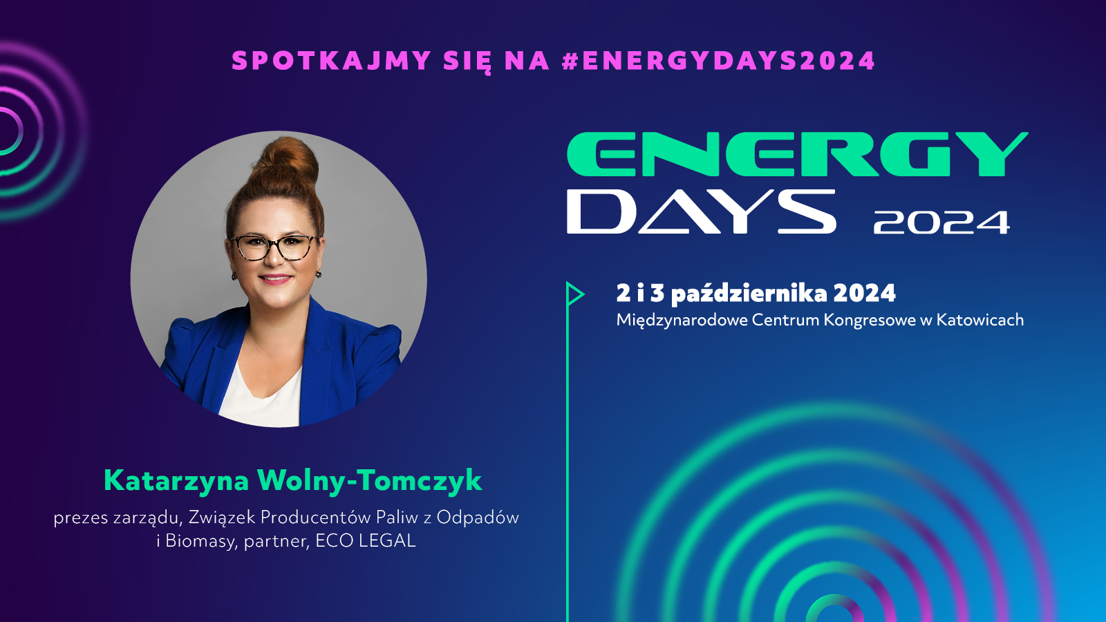 Energy Days 2024, 2-3 października 2024 r., Katowice