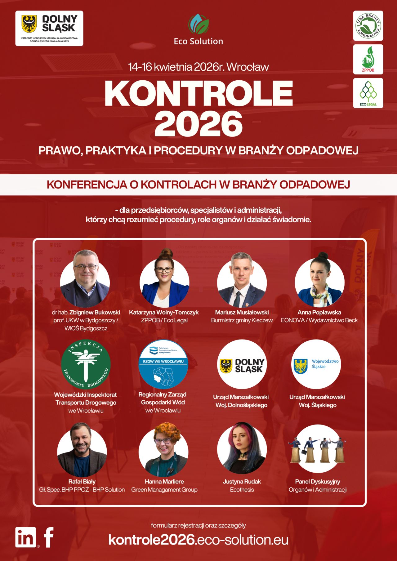 Konferencja Kontrole 2026, 14-16 kwietnia 2026 r., Wrocław